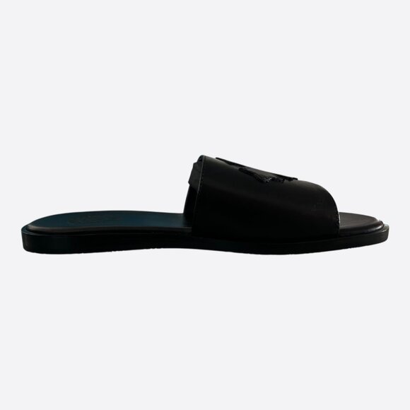 Chrome Hearts Black Cross Patch Slides main image 4
